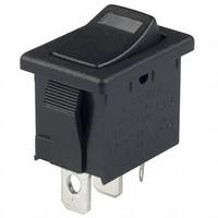 E-Switch R1966ABLKBLKEFGRN