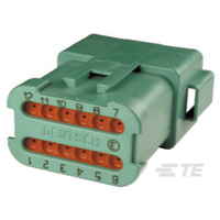 TE Connectivity DEUTSCH Connectors DT04-12PC-CE01