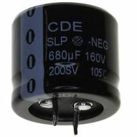 Cornell Dubilier Electronics SLP681M160E1P3