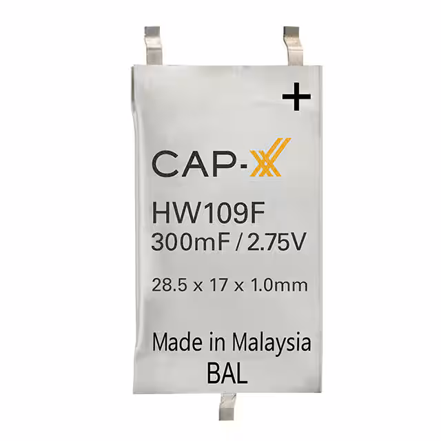 CAP-XX Ltd Supercapacitors HW109F