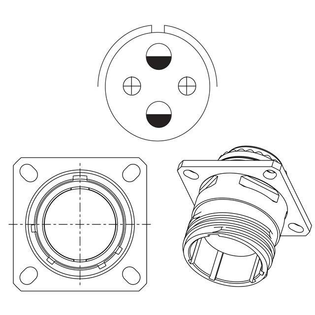 Amphenol Aerospace Operations HV00RF15-54P