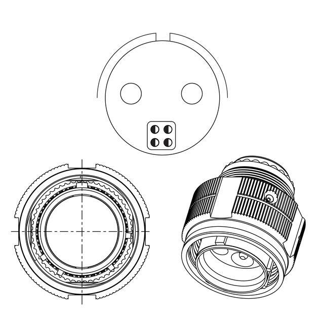 Amphenol Aerospace Operations HV06RF25-56P