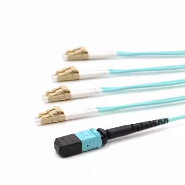 MPO-QSFP-OM3-8LC-3M