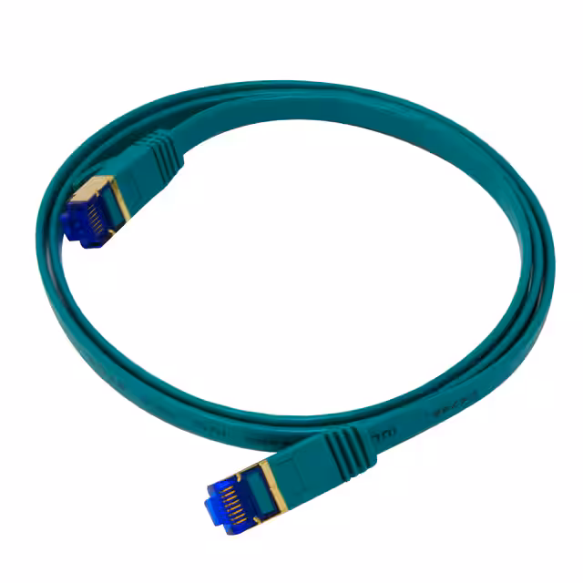 QualGear QG-CAT7F-3FT-GRN