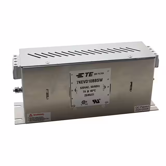 TE Connectivity Corcom Filters 7KEVD10BBSW