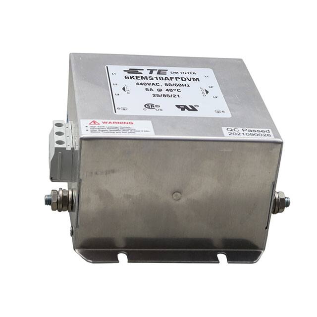 TE Connectivity Corcom Filters 6KEMS10AFPDVM