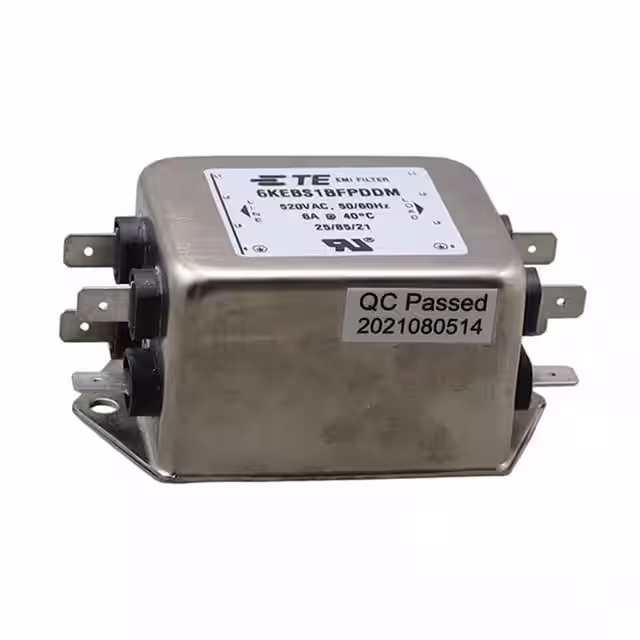 TE Connectivity Corcom Filters 6KEBS1BFPDDM