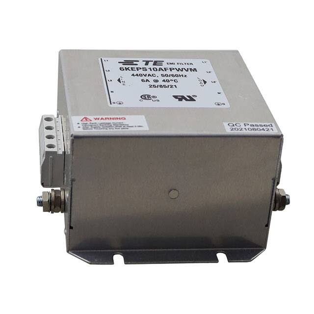 TE Connectivity Corcom Filters 6KEPS10AFPWVM