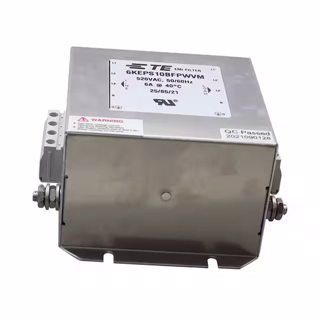 TE Connectivity Corcom Filters 6KEPS10BFPWVM