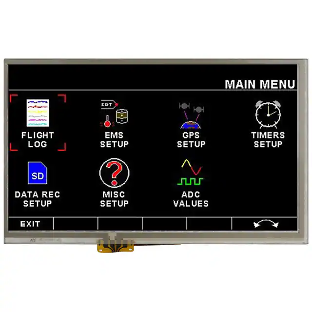 Midas Displays MDT0700A12SSR-HDMI