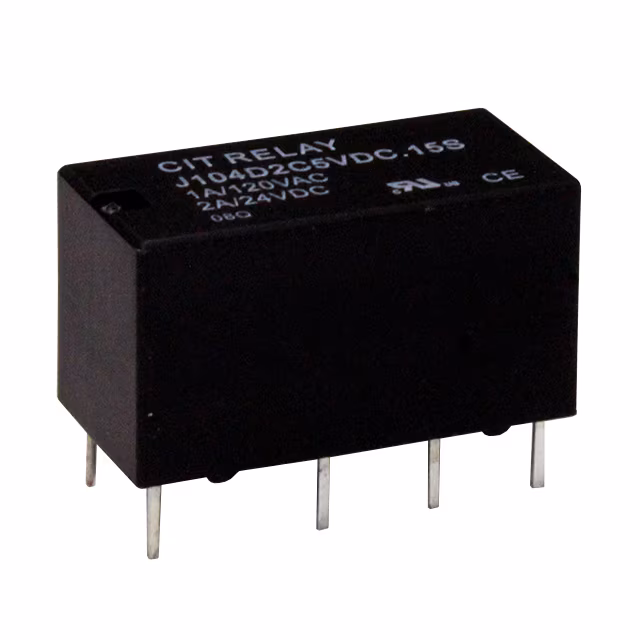 CIT Relay and Switch J104D2C5VDC.15S